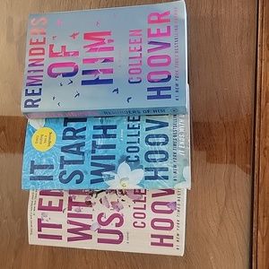 3 Colleen Hoover Books